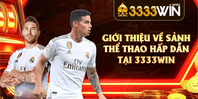 Giới thiệu về sảnh thể thao hấp dẫn tại 3333win